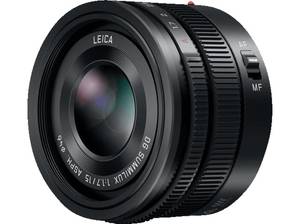  PANASONIC H-X015E9-K Lumix G - 15 mm f/1.7 ASPH (Objektiv für...