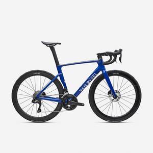 Van rysel Rennrad 12 Gänge Powermeter RCR Pro Shimano 105 DI2 blau 