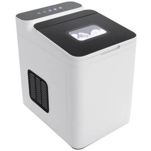 KOMFOTTEU Eismaschine Eiswürfelzubereiter, 1,50 l, 112,00 W, 12kg/24H, 9 Würfel in 6 Min 