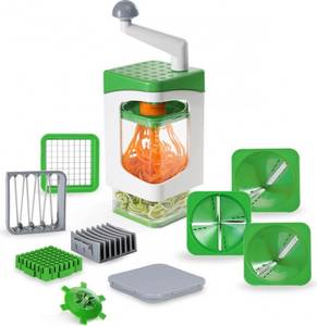 Genius Nicer Dicer Julietti grün (13-tlg.) Spiralschneider