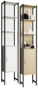 Vcm Holz Badmöbel Stand Badregal Badezimmer Badschrank Hochschrank Edino 