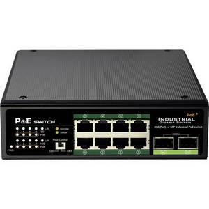 Digitus DN-651110 Industrial Ethernet Switch 10 / 100 / 1000 MBit/s IEEE 802.3af (12.95 W), IEEE 802.3at (25.5 W) 