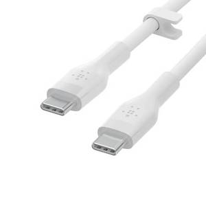 Belkin Flex USB-C/ USB-C Kabel Power Delivery 60W 2m weiß CAB009BT2MWH 