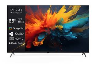  PEAQ PTV 65GQU-5124C QLED UHD TV (Flat, 65 Zoll / 164,0 cm, OLED 4K, SMART TV) 