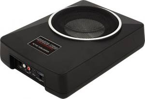 Ground Zero GZUB 600XACTII 16cm High-Quality flacher Aktiv-Subwoofer...