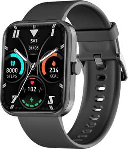 Blackview Smartwatch (1,83 Zoll, Android iOS), Bluetooth Anrufe Fitnessuhr Armbanduhr mit Pulsmesser SpO2 Sportuhr 