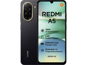  XIAOMI Redmi A5 64 GB Midnight Black Dual SIM 