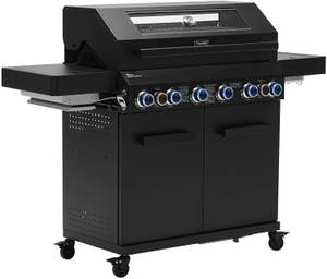 Taino Platinum Yamara 6+2 Gasgrill schwarz Gasgrill