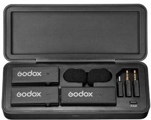 Godox MoveLink Mini UC Kit2 schwarz Funkmikrofon-Set