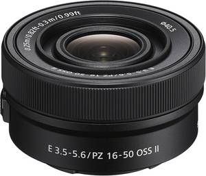 Sony E PZ 16-50mm f3.5-5.6 OSS II (SELP16502) Standardzoom-Objektiv