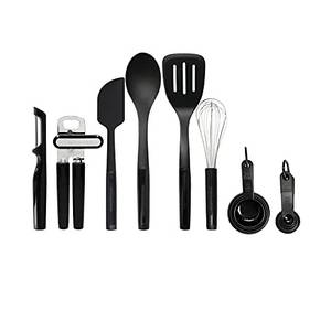 Kitchenaid Küchenorganizer-Set, (Set, 15 tlg.), Starter-Set für den täglichen Gebrauch, Nylon, hitzebeständig 