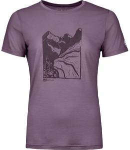 Ortovox 120 Cool Tec Mountain Cut T-Shirt wild berry Damen-Outdoorshirt