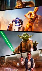 Komar home24 Fototapete Star Wars Moments Rebels 