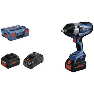 Bosch Professional GDS 18V-1000 06019J8302 Akku-Drehschlagschrauber 18V 8.0Ah Li-Ion inkl. 2. Akku, Akku-Schlagschrauber