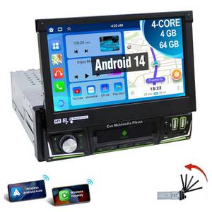 ESSGOO 4+64G 1 DIN 7 Zoll 