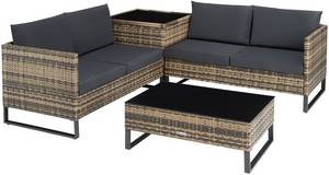 Tectake Ostuni 195x195x64cm natur (TT404302) Loungeset