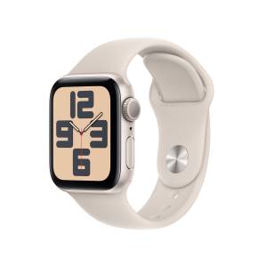 Apple Watch SE Aluminium 40mm Polarstern MR9U3QF/A (Sportarmband polarstern) S/M 