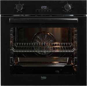 Beko Einbaubackofen b3000 BBIE17300B, mit Teleskopauszug nachrüstbar, SteamShine 
