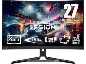  LENOVO Legion R27qc-30 27 Zoll QHD Gaming Monitor (0,5 ms Reaktionszeit, 48 Hz bis 180 Hz) 