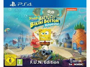 Thq Nordic Spongebob SquarePants: Battle for Bikini Bottom - Rehydrated F.U.N. Edition [PlayStation 4] PS4 Actionspiel