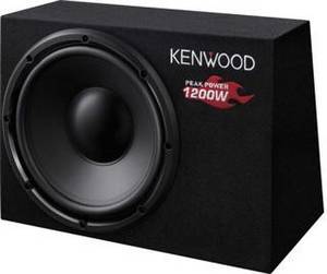 Kenwood KSC-W1200B Gehäuse Subwoofer