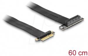 Delock 88026 - Riser Karte, PCIe x4 > PCIe x4, 60 cm Kabel 