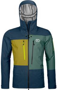 Ortovox 3L Deep Shell Jacket deep ocean Skijacke