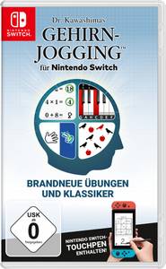 Nintendo Dr. Kawashimas Gehirn-Jogging für  Switch (Switch) Switch-Denkspiel