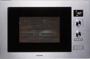 Hanseatic Einbau-Mikrowelle AC034B8S-S0EE, Grill, Umluft, Mikrowelle, 34 l Kombi-Mikrowelle