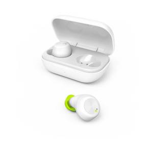 Hama Bluetooth -Kopfhörer Spirit Chop True Wireless In-Ear Weiß- (Weiß)