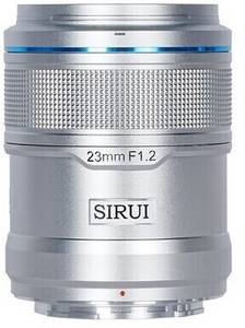 Sirui Sniper AF 23mm f1.2 Fuji X silber Weitwinkelobjektiv