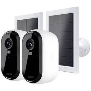  ARLO BUNDLE ESSENTIAL2 2K OUTDOOR CAMERA 2-PACK + 2-SOLAR PANEL...