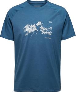 Mammut Sport Group Mammut Mountain 8035m T-Shirt deep ice Herren-T-Shirt