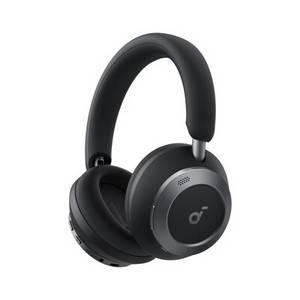 Soundcore Space One Pro True-Wireless Over-Ear Bluetooth-Kopfhörer schwarz mit Schutzhülle 
