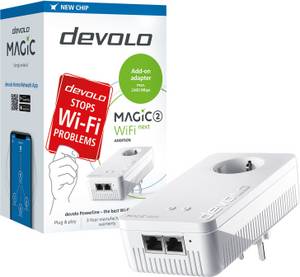 Devolo Magic 2 WiFi next Einzeladapter (8610) WLAN Powerline