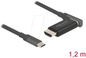 Delock 66685 - Adapterkabel USB C  > HDMI, 4K@60 Hz, magnetisch, 1,2 m 