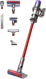 Dyson V11 Fluffy grey/red