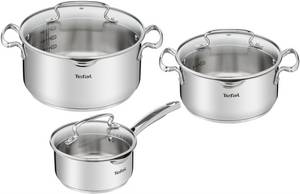 Tefal Duetto+ Topfset 6-teilig (G719S674) Induktions-Topfset