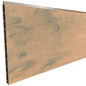 Mr. Gardener Lamellen-Set, BxL: 28 x 180 cm, WPC - schwarz | braun 