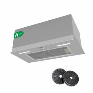 CIARRA Unterbauhaube VM6926AS VM6926AS, A+++ 650 m³/h Integrierte Unterbau-Dunstabzugshaube 60 cm Einbauhaube 