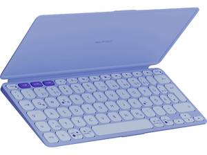  LOGITECH Keys-To-Go 2, schlanke und kompakte kabellose Tastatur Lilac 