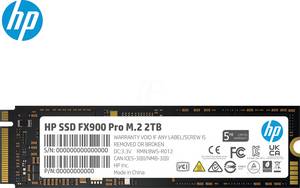 Hewlett Packard HP 4A3U1AA - HP SSD FX900 Pro M.2 SSD 2TB, NVMe 