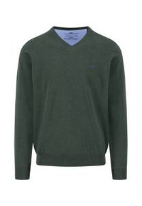 Fynch-hatton Strickpullover mit Logo Stickerei 