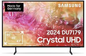 Samsung 65  Crystal Uhd 4k Du7179 TV 