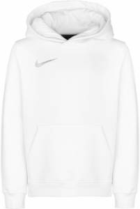 Nike Park 20 Fleece Hoodie Junior (CW6896) white/wolf grey Sport-Pullover