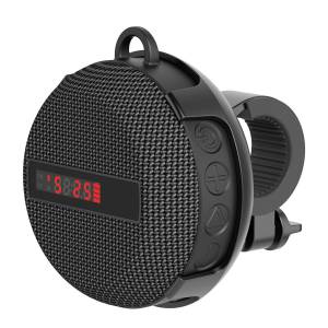 Popolic Bluetooth-Fahrrad Display-Geschwindigkeit Lautsprecher mit Halterung 