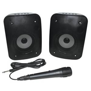 Lexibook iParty 2 Stereo-Bluetooth® Lautsprecher mit Mikrofon 