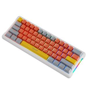 TAMEY Mechanische Tastatur, kabelgebundene Tastatur mit RGB-Beleuchtung Gaming-Tastatur 