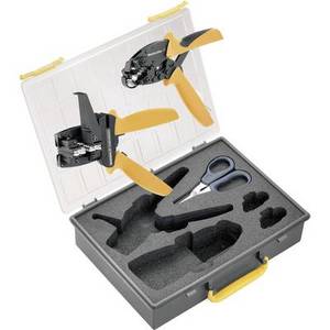 Weidmüller TOOL SET IE-POF 1208930000 Crimpzange Polymere optische Fasern (POF) Inkl. Abisolierwerkzeug 