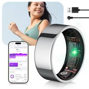  IUHFSIFS Smart Ring 4.Generation【Branchen Nr.1 – Messfehler 0】【Sportspezifisch – SGS Zertifiziert】 Smartring für Damen Herren Schlafen, Herzfrequenz, SpO2, IP68 Wasserfest 200 Modi, Android IOS #8 